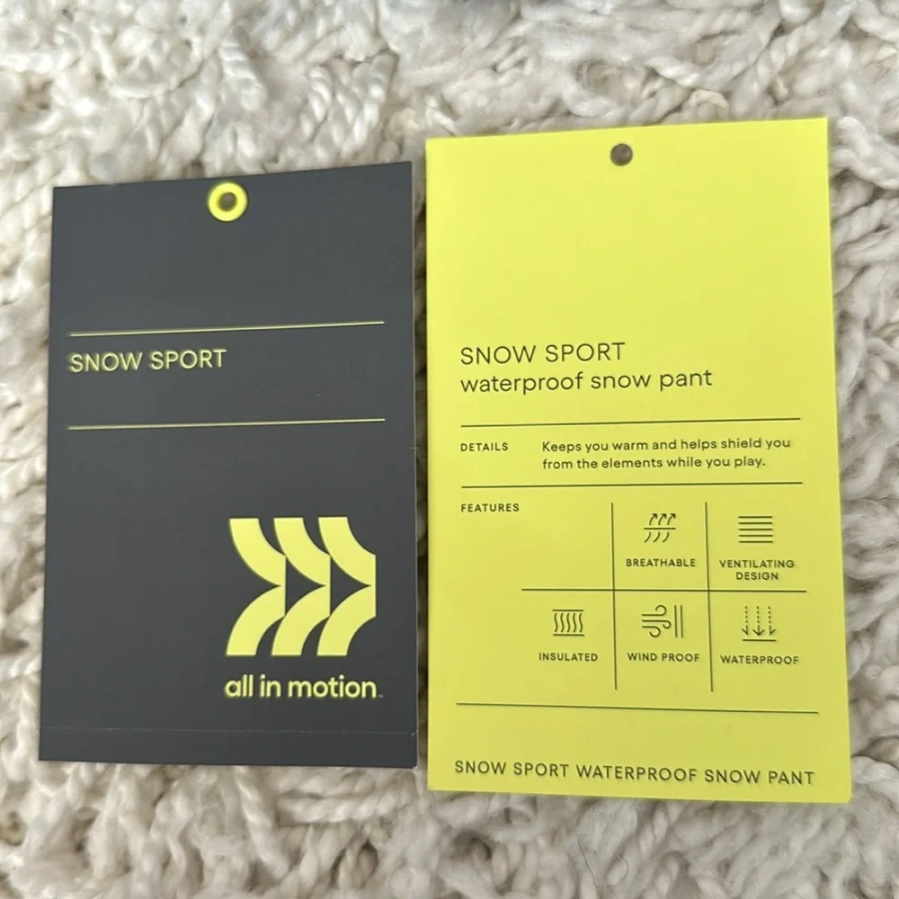 All In Motion Snow Pant Large Black - Picture 6 of 14